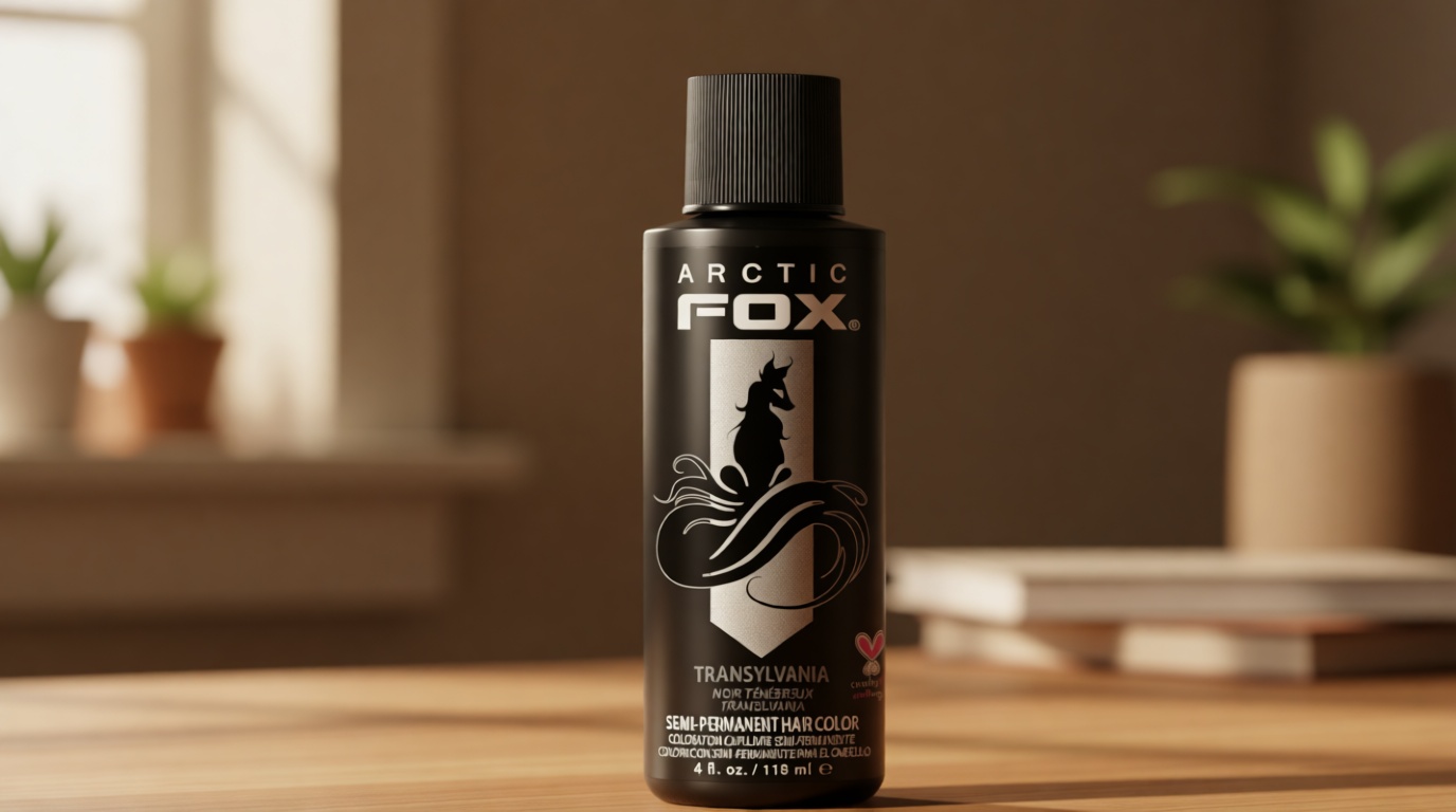 ARCTIC FOX Vegan and Cruelty-Free Semi-Permanent Hair Color Dye (4 Fl Oz, TRANSYLVANIA)