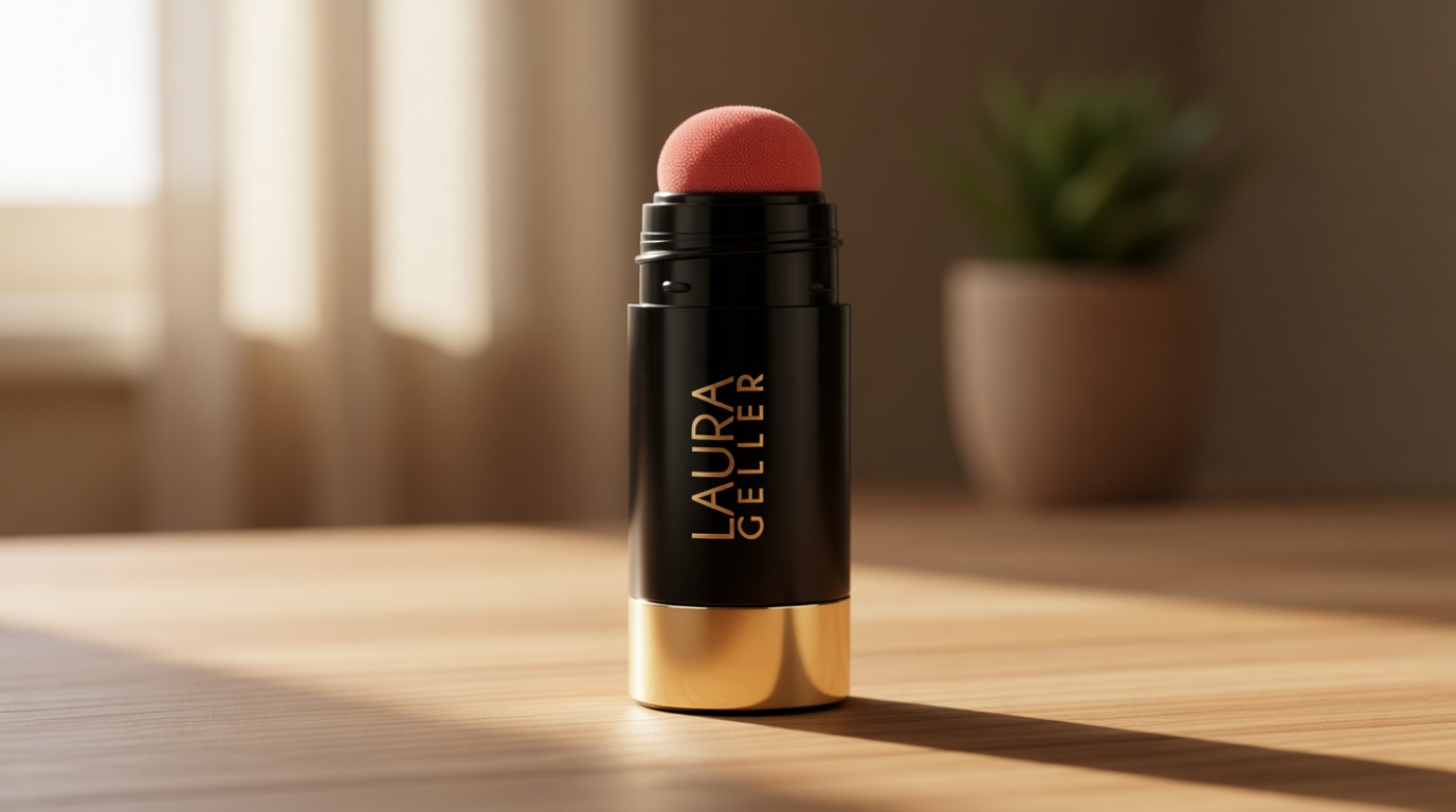 LAURA GELLER NEW YORK Serum Blush Tint, Lightweight Liquid Blush for Cheeks, Weightless Watercolor Sheer Finish, Refreshing Rose