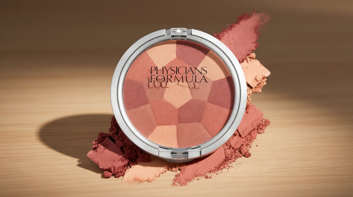 Physicians Formula Powder Palette Multi-Colored Blush, Silky Smooth Formula, Hypoallergenic, Blends Easily Without Irritation – Blushing Rose