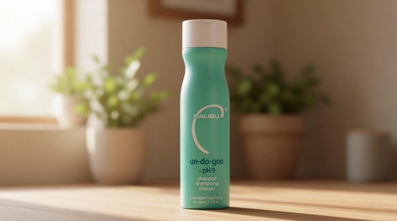 Malibu C Un-Do-Goo Clarifying Shampoo - Removes Product Build Up and Resins from Hair - Shine Restoring, Sulfate-Free Cleanser