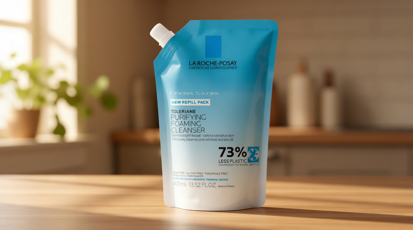 La Roche-Posay Toleriane Purifying Foaming Facial Cleanser, Oil Free Face Wash for Women & Men with Niacinamide + Ceramides, Pore Cleanser Safe For Sensitive Skin, Won’t Dry Out Skin, Soap Free Cradle to Cradle Certified