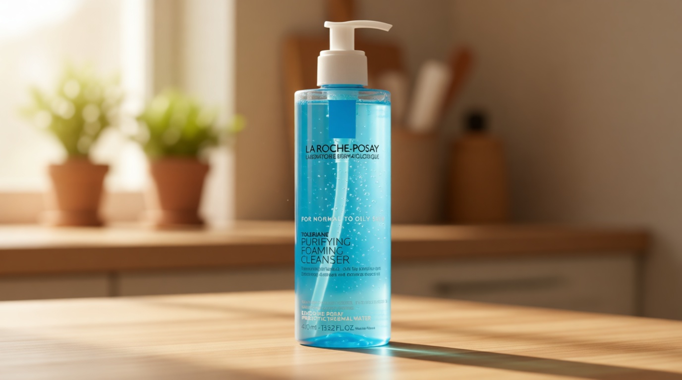 La Roche-Posay Toleriane Purifying Foaming Facial Cleanser, Oil Free Face Wash for Women & Men with Niacinamide + Ceramides, Pore Cleanser Safe For Sensitive Skin, Won’t Dry Out Skin, Soap Free Cradle to Cradle Certified