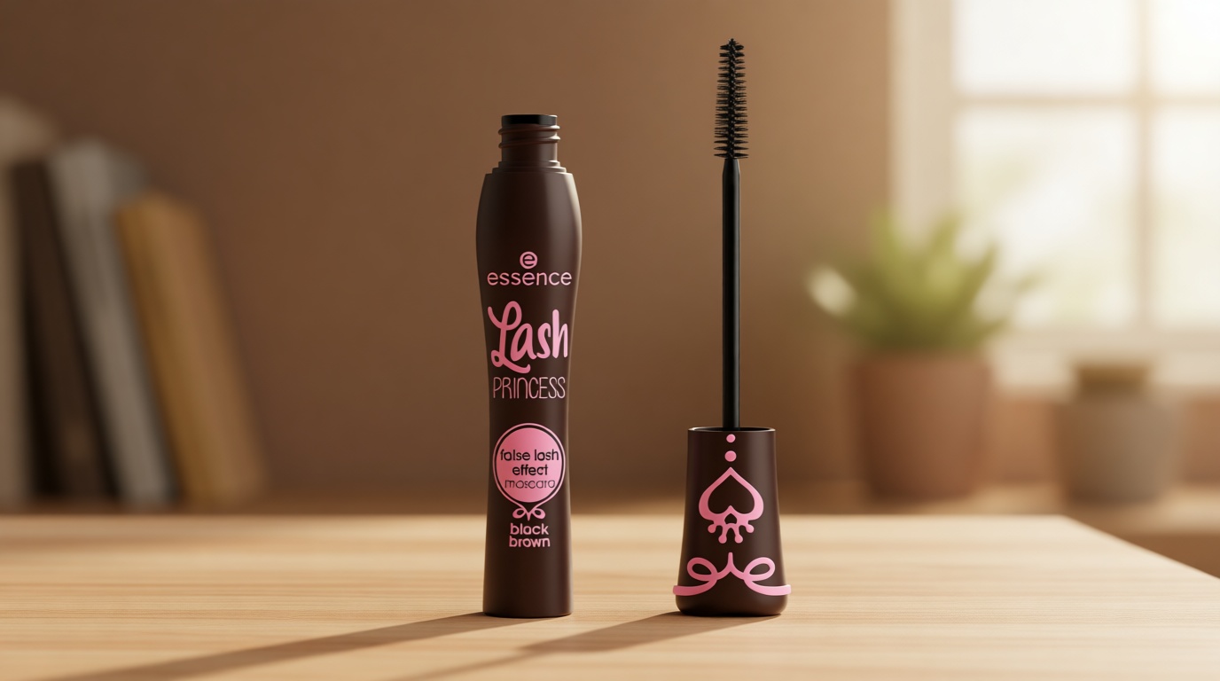 essence | Lash Princess False Lash Effect Mascara Brown (1 Pack) | Intense Volume, Length & Definition | Vegan, Cruelty Free & Paraben Free ClimatePartner certified