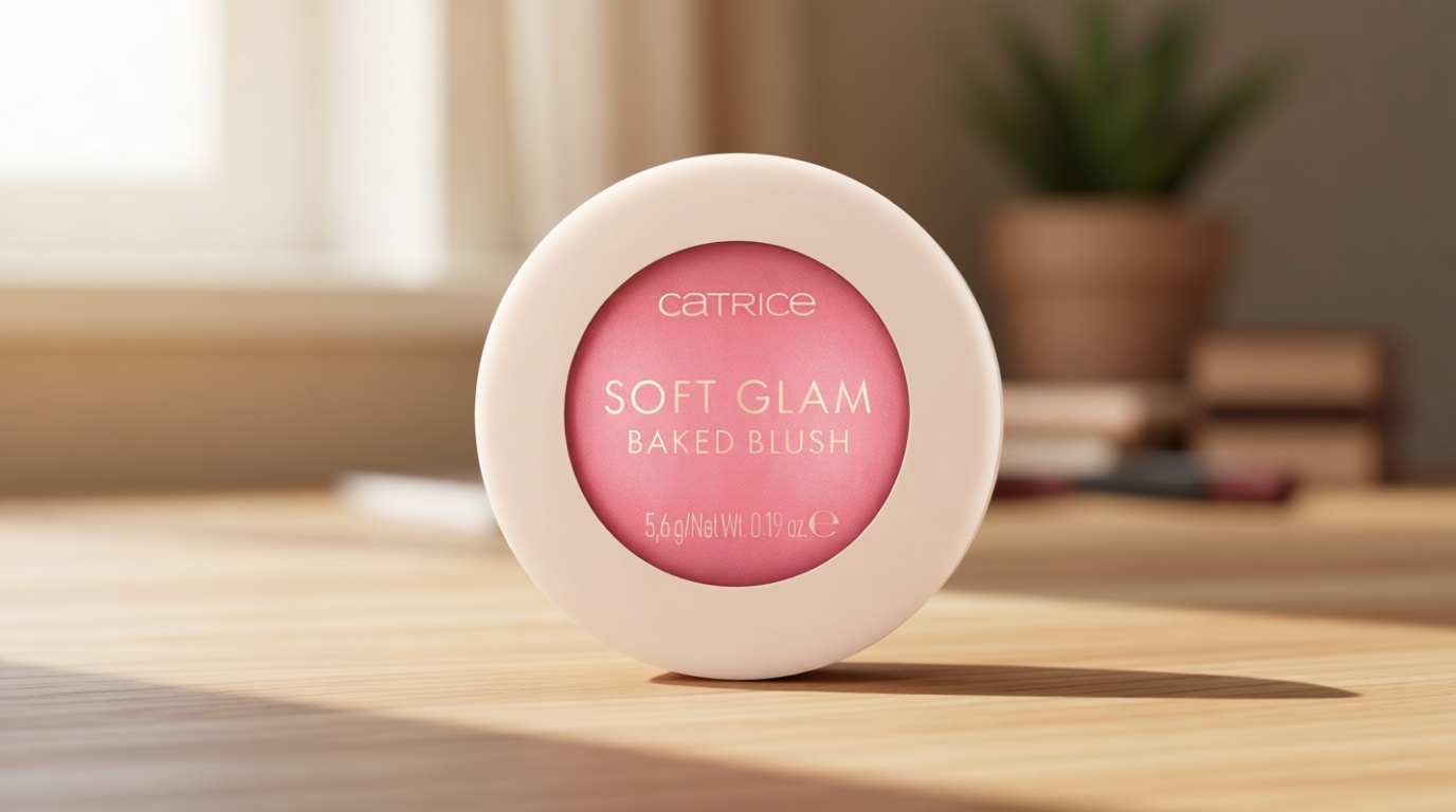 Catrice Soft Glam Baked Blush | Luminous, Lightweight Powder for Buildable Color | Vegan & Cruelty Free (040 | Midnight Berry)