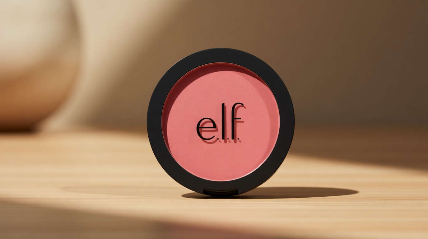 e.l.f. Primer-Infused Matte Blush, Long-Lasting, Lightweight & Buildable Powder Blush, Delivers A Matte Finish, Vegan & Cruelty-Free, Always Crushing