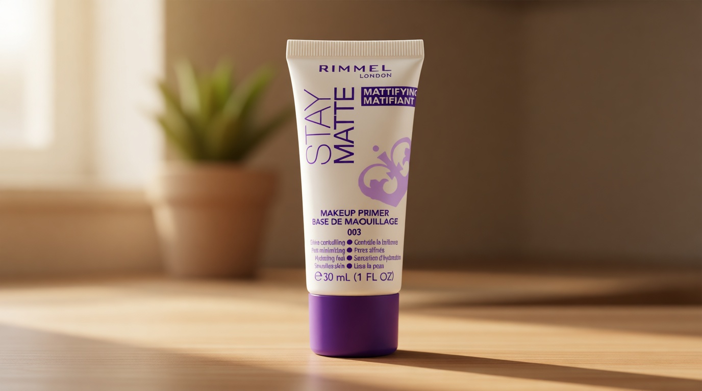 Rimmel London Stay Matte - 003 - Primer, Ultra-Lightweight, Controls Shine, Doesn’t Feel Greasy, 1oz
