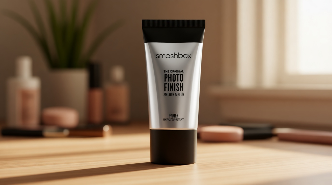 Smashbox The Original Photo Finish Smooth & Blur Makeup Primer | Instantly Smooths and Blurs Fine Lines and Pores | Vitamins A + E