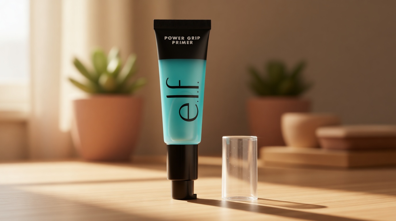 e.l.f. Power Grip Primer, Gel-Based & Hydrating Face Primer For Smoothing Skin & Gripping Makeup, Moisturizes & Primes, 0.811 Fl Oz (24 ml.)