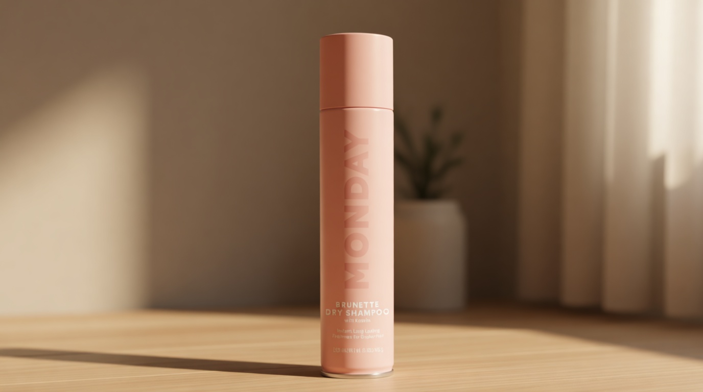 MONDAY HAIRCARE BRUNETTE Dry Shampoo with Keratin, oil-absorbing ideal for Darker Hair 200 mL