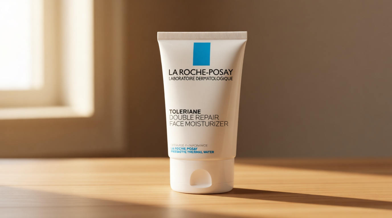 La Roche-Posay Toleriane Double Repair Face Moisturizer, Daily Moisturizer Face Cream with Ceramide & Niacinamide for All Skin Types, Immediate Comfort & Long Lasting Hydration, Fragrance Free Cradle to Cradle Certified