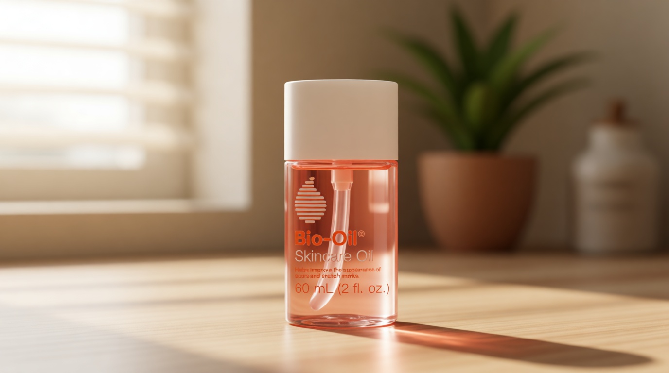 Bio-Oil Skincare Body Oil Serum, Face and Body Moisturizer with Vitamin E & A, for Scars, Stretch Marks, Sensitive Skin, All Skin Types, Dermatologist Recommended, Non-Comedogenic, 2 Oz