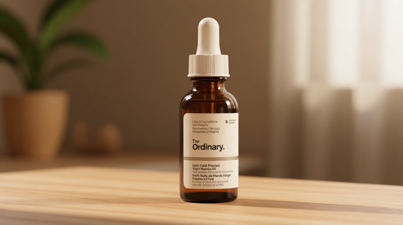 The Ordinary 100% Cold-Pressed Virgin Marula Oil, Antioxidant-Rich, Unrefined Oil for Radiant Skin, 1 Fl Oz