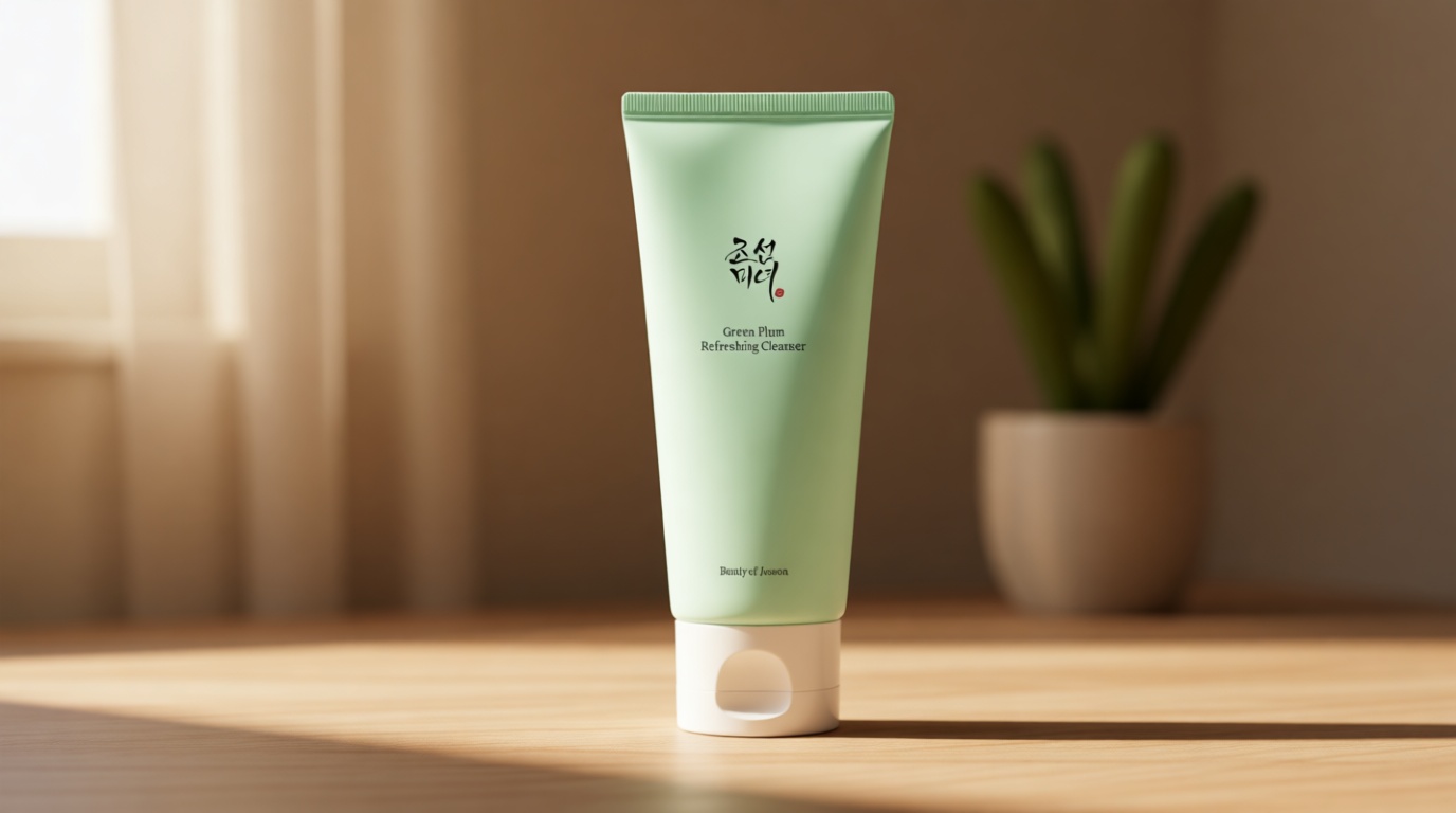 Beauty of Joseon Green Plum Refreshing Cleanser Gel Type Deep Pore Cleansing, Acne Face Wash, Blackhead Remover for All Skin Types, Korean Skincare 100ml, 3.38 fl.oz