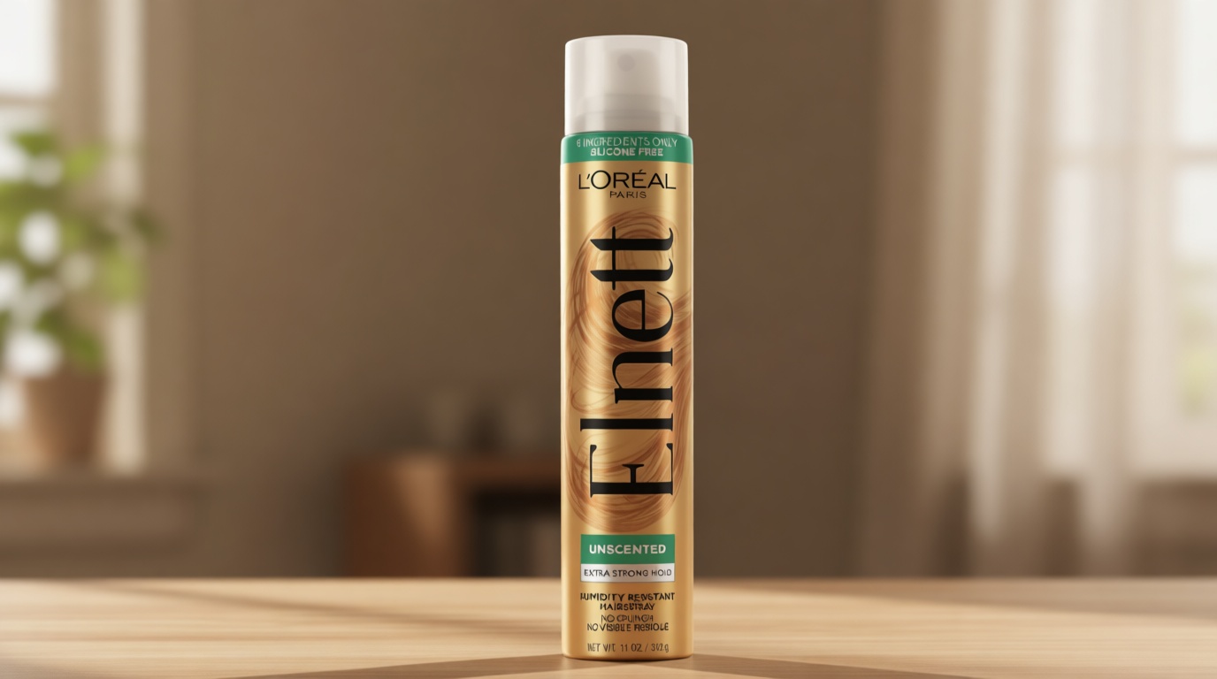 L'Oreal Paris Elnett Satin Hairspray Extra Strong Hold Unscented 11 oz; (Packaging May Vary) | (Packaging May Vary)