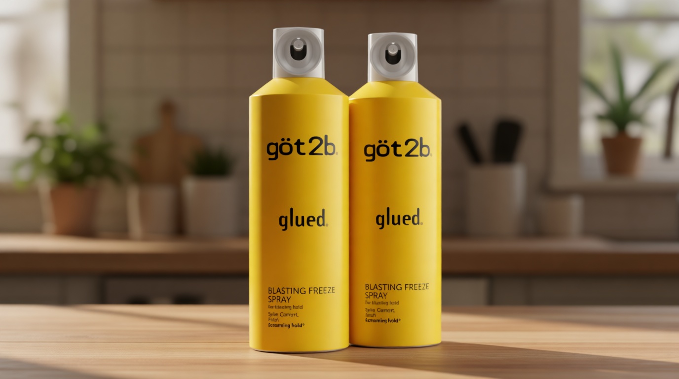 Got2b Glued Blasting Freeze Hairspray, 12 oz, Pack of 2