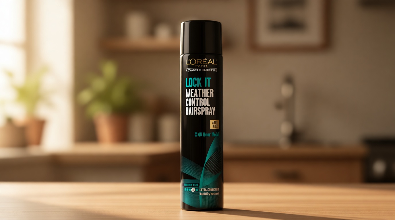 L'Oréal Paris Advanced Hairstyle LOCK IT Weather Control Hairspray, 8.25 oz. (Packaging May Vary)
