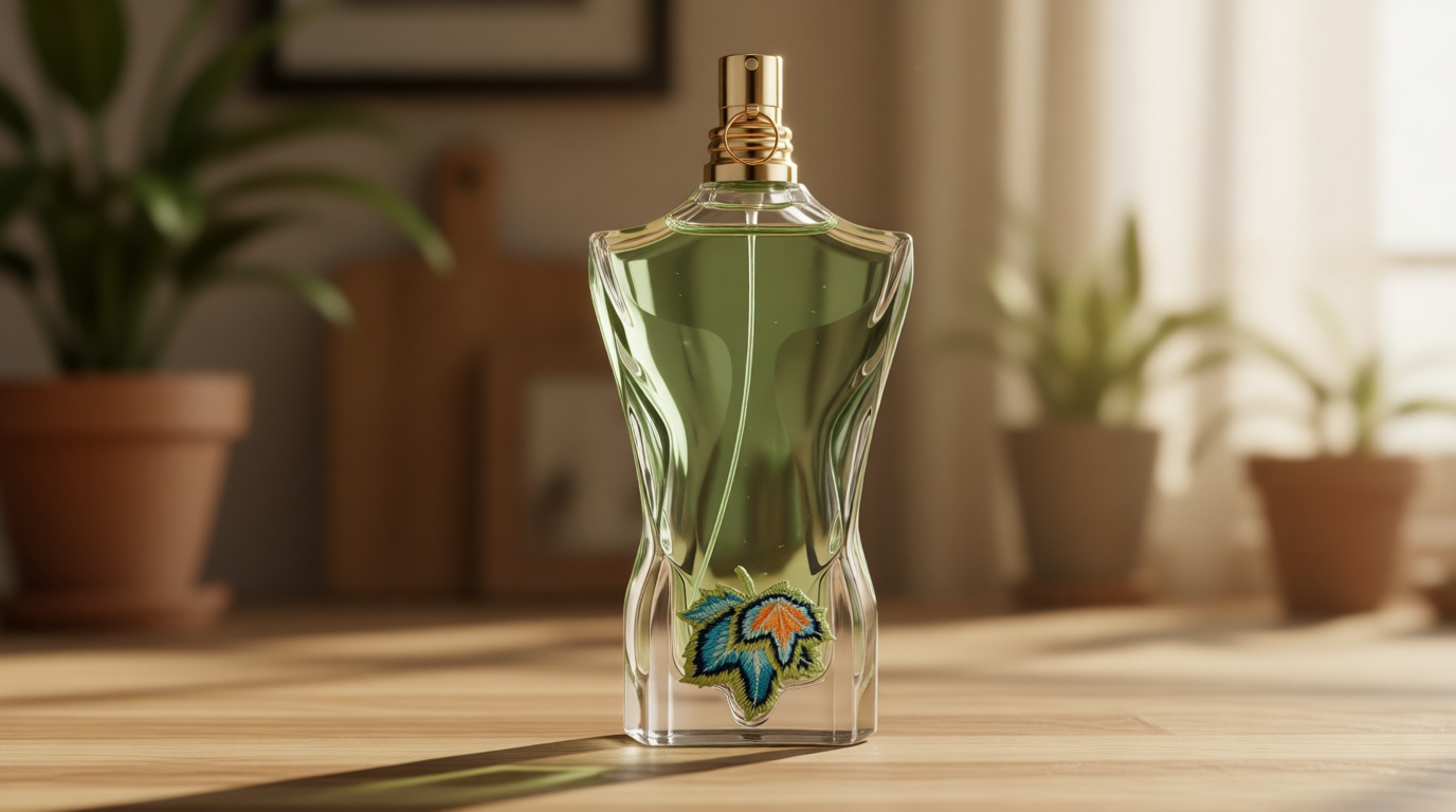 Jean Paul Gaultier Le Beau Paradise Garden Eau de Parfum for Men - Long Lasting Fresh Woody Aquatic Mens Cologne with Coconut Water, Green Fig & Sandalwood - Designer Fragrance Spray, 4.2 oz