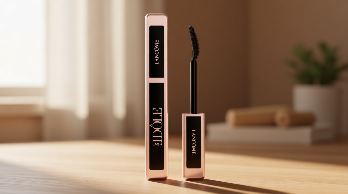 Lancôme Lash Idôle Lash-Lifting & Volumizing Mascara - Black Mascara for Instant Volume, Length & Lift - Smudge Proof & Up To 24H Wear - Black