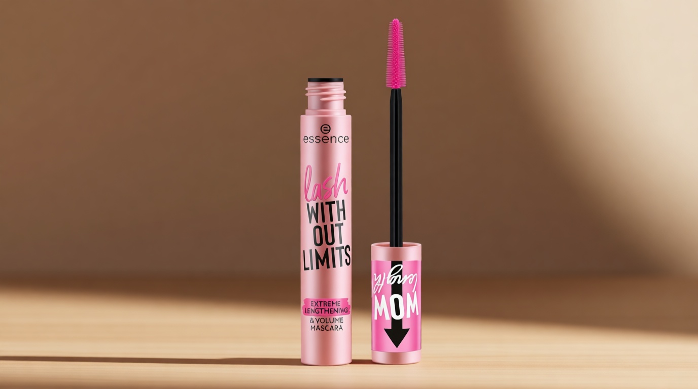 essence | Lash Without Limits Extreme Lengthening & Volume Mascara (01 | Extra Black) | Volumizing & Lengthening | Vegan, Cruelty Free & Paraben Free ClimatePartner certified