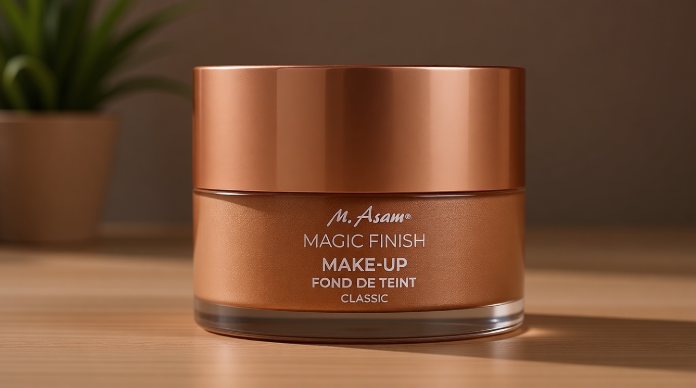 M. Asam Magic Finish Make-Up Mousse (1.01 Fl Oz) – 4in1 Primer, Foundation, Concealer & Powder With Buildable Coverage, Hides Redness And Dark Spots, Vegan, For Light To Medium Skin Tones