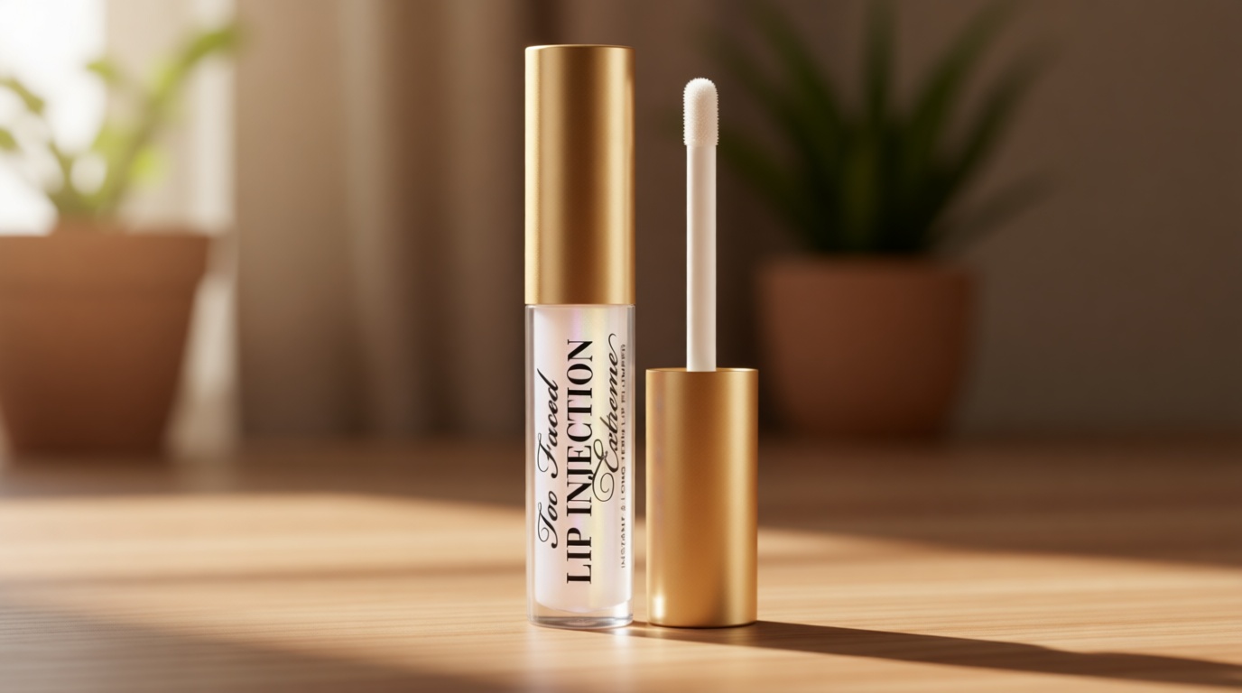 Too Faced Lip Injection Extreme Lip Plumper Gloss | Hydrating, Glossy, & Helps Volume Appear Fuller Over Time