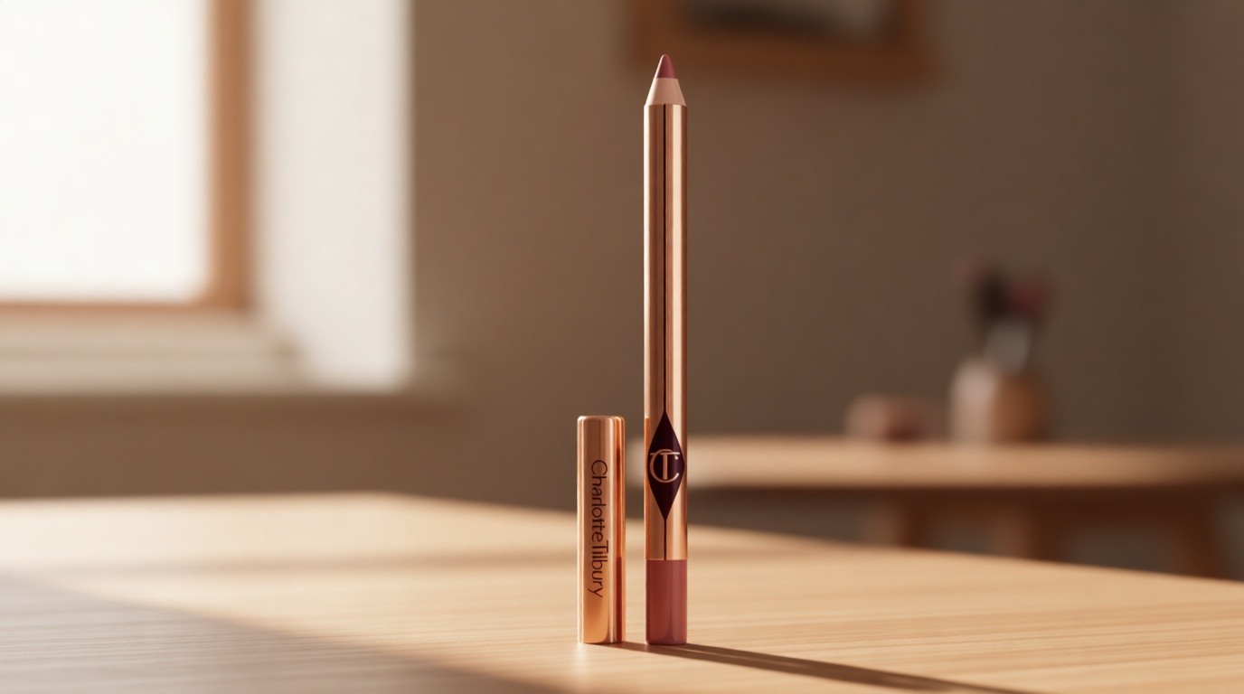 Charlotte Tilbury Lip Cheat Lip Liner Pencil - Gives Lips a Fuller-Looking, Defined Pout - Enriched with Jojoba Oil & Hyaluronic Acid - Waterproof, Smudge-Proof & Transfer-Proof