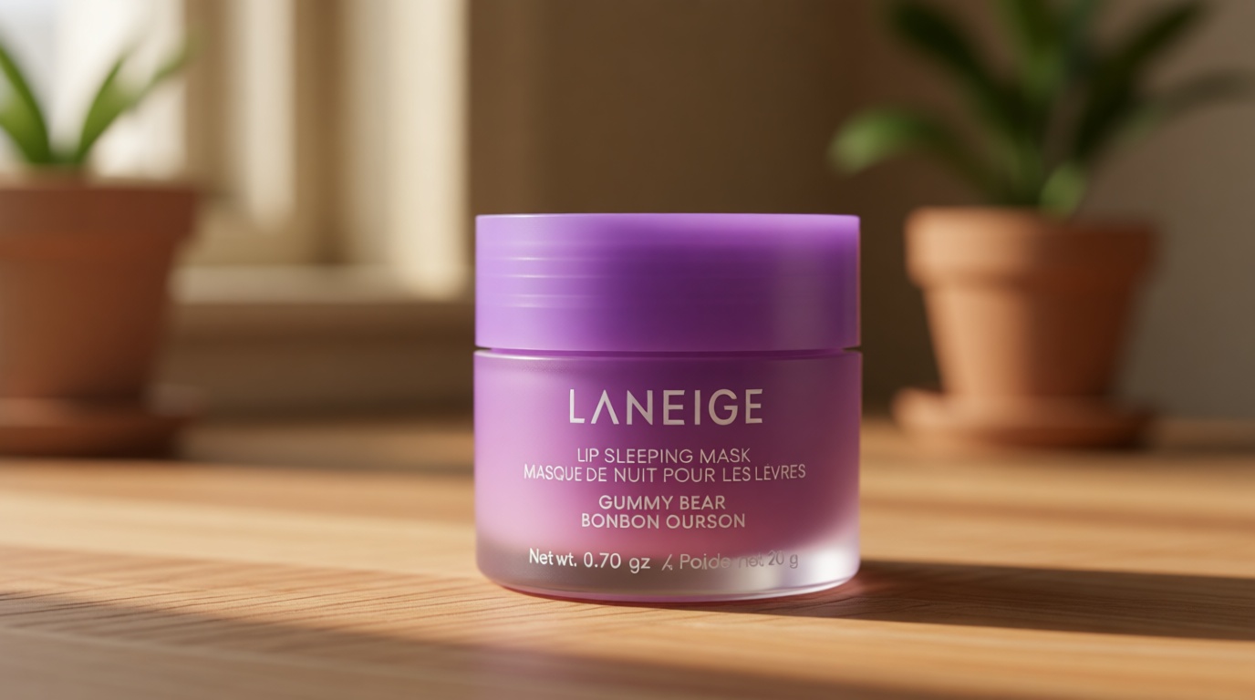 LANEIGE Lip Sleeping Mask: Nourish, Hydrate, Vitamin C, Murumuru & Shea Butter, Antioxidants, Flaky, Dry Lips