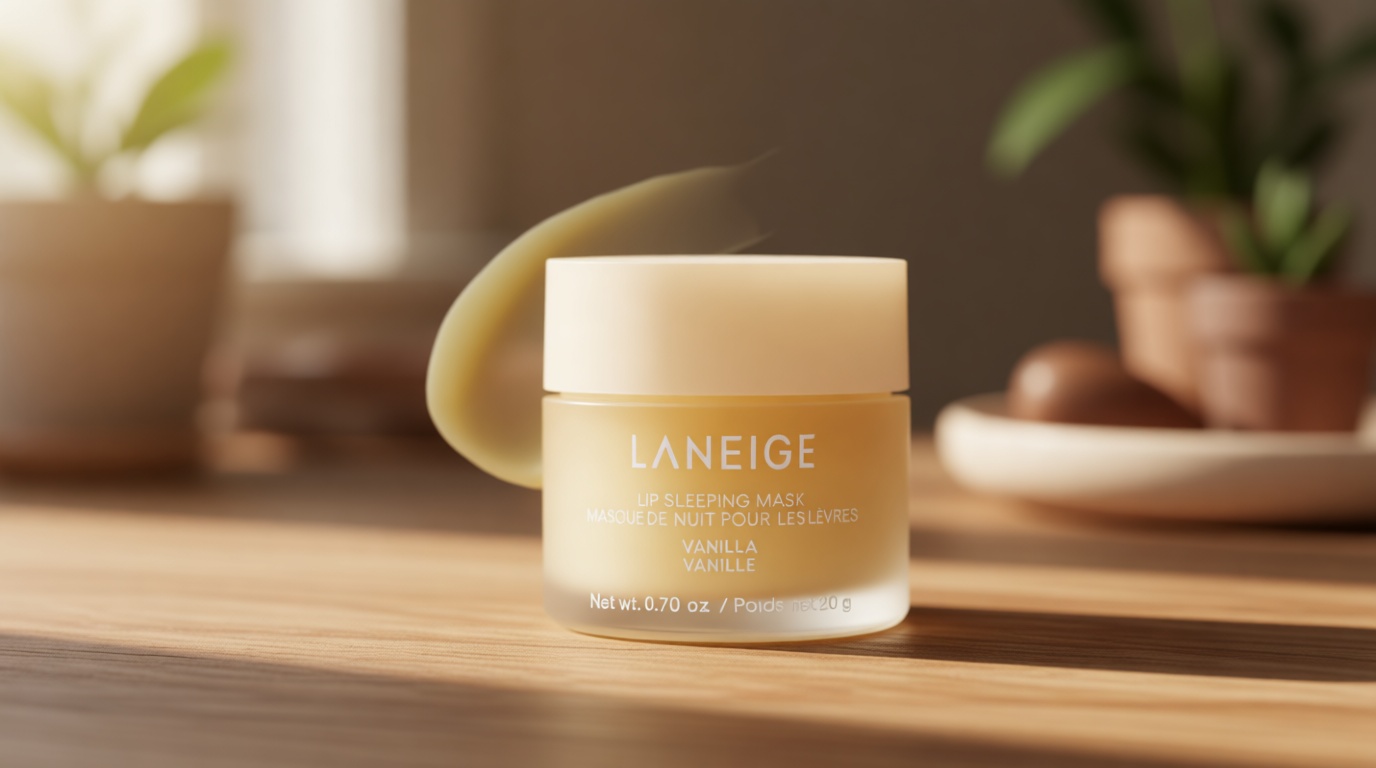 LANEIGE Lip Sleeping Mask: Nourish, Hydrate, Vitamin C, Murumuru & Shea Butter, Antioxidants, Flaky, Dry Lips