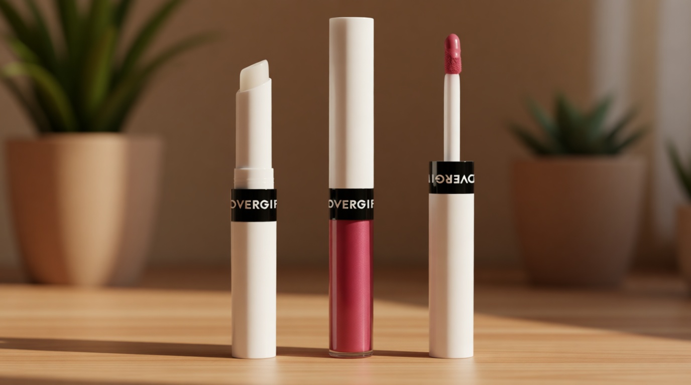 Covergirl Outlast All-Day Lip Color with Moisturizing Topcoat, New Neutrals Shade Collection, Good Mauve, Pack of 1