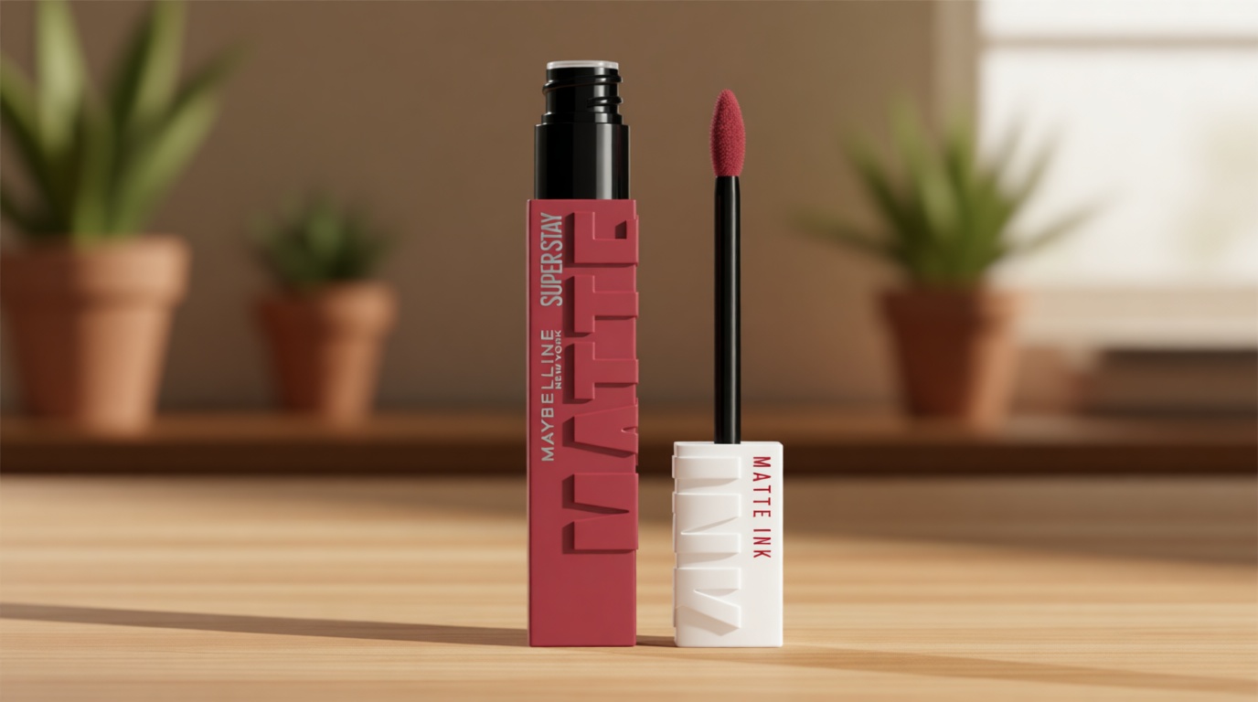 Maybelline Super Stay Matte Ink Liquid Lipstick Makeup, Long Lasting High Impact Color, Up to 16H Wear, Mover, Brown, 1 Count, Packaging May Vary