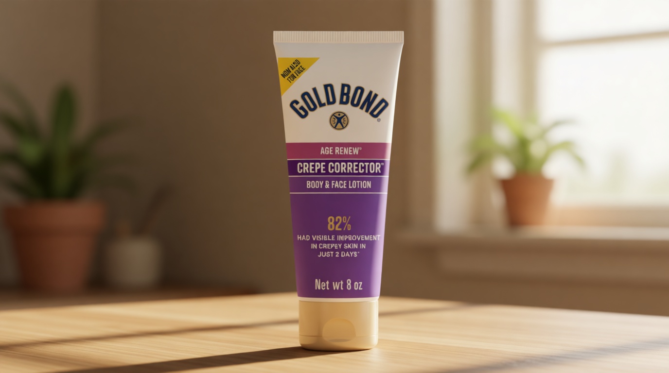 Gold Bond Age Renew Crepe Corrector Body Lotion, Replenishing & Smoothing Formula, Gold Bond Crepe Corrector Body Lotion, 8 oz