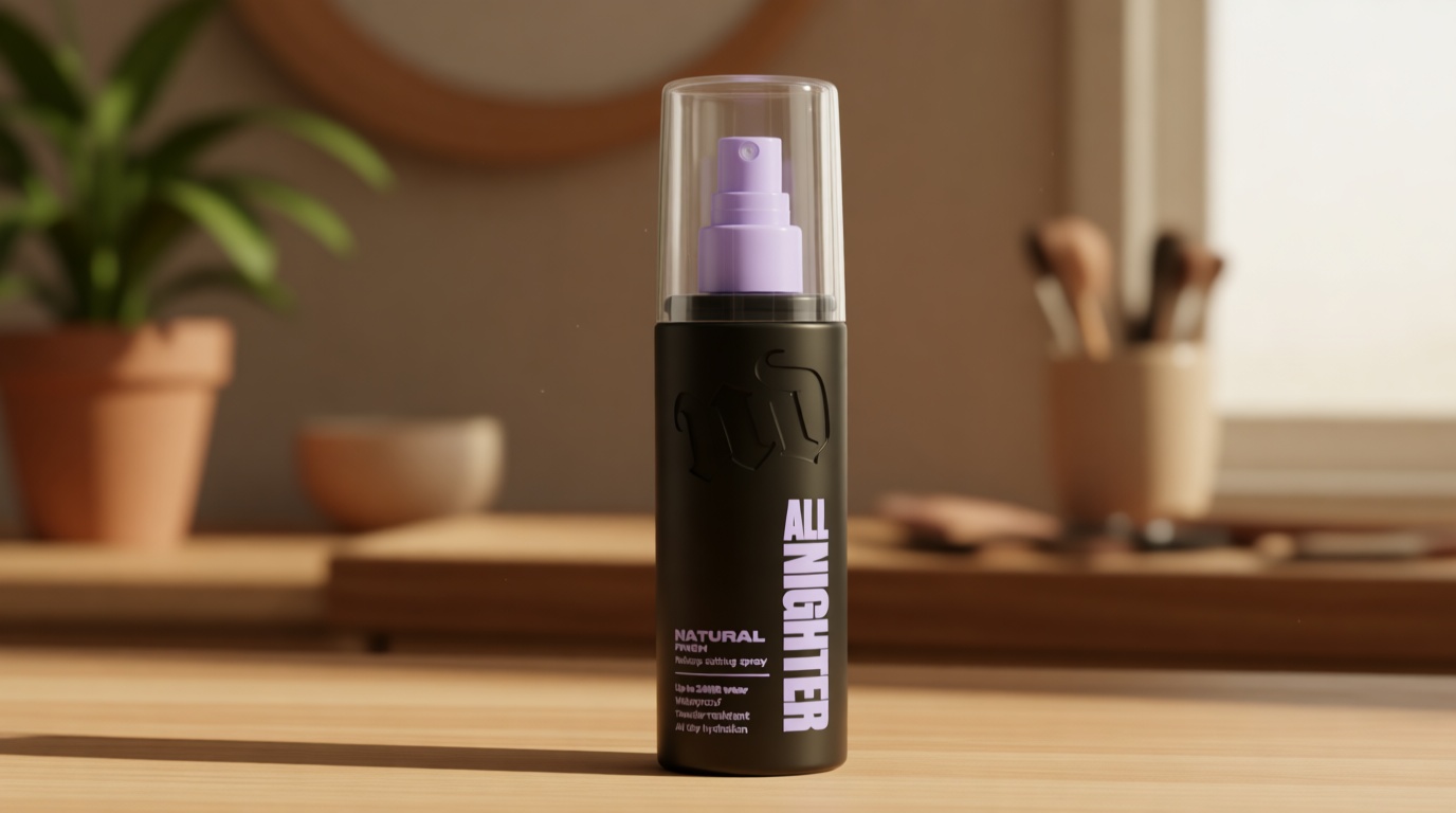 Urban Decay All Nighter Waterproof Makeup Setting Spray - Up to 24HR Wear, Natural Finish, Ultra-Fine Facial Mist, Transfer-Resistant, Foundation Face Primer, Hydrating, For All Skin Types