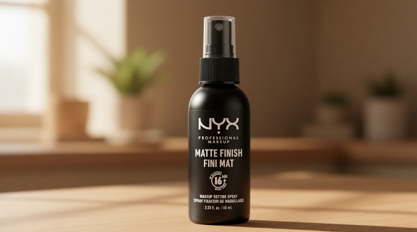NYX PROFESSIONAL MAKEUP Makeup Setting Spray - Matte Finish, Long-Lasting Face Mist for up to 16HR Wear, Vegan Formula