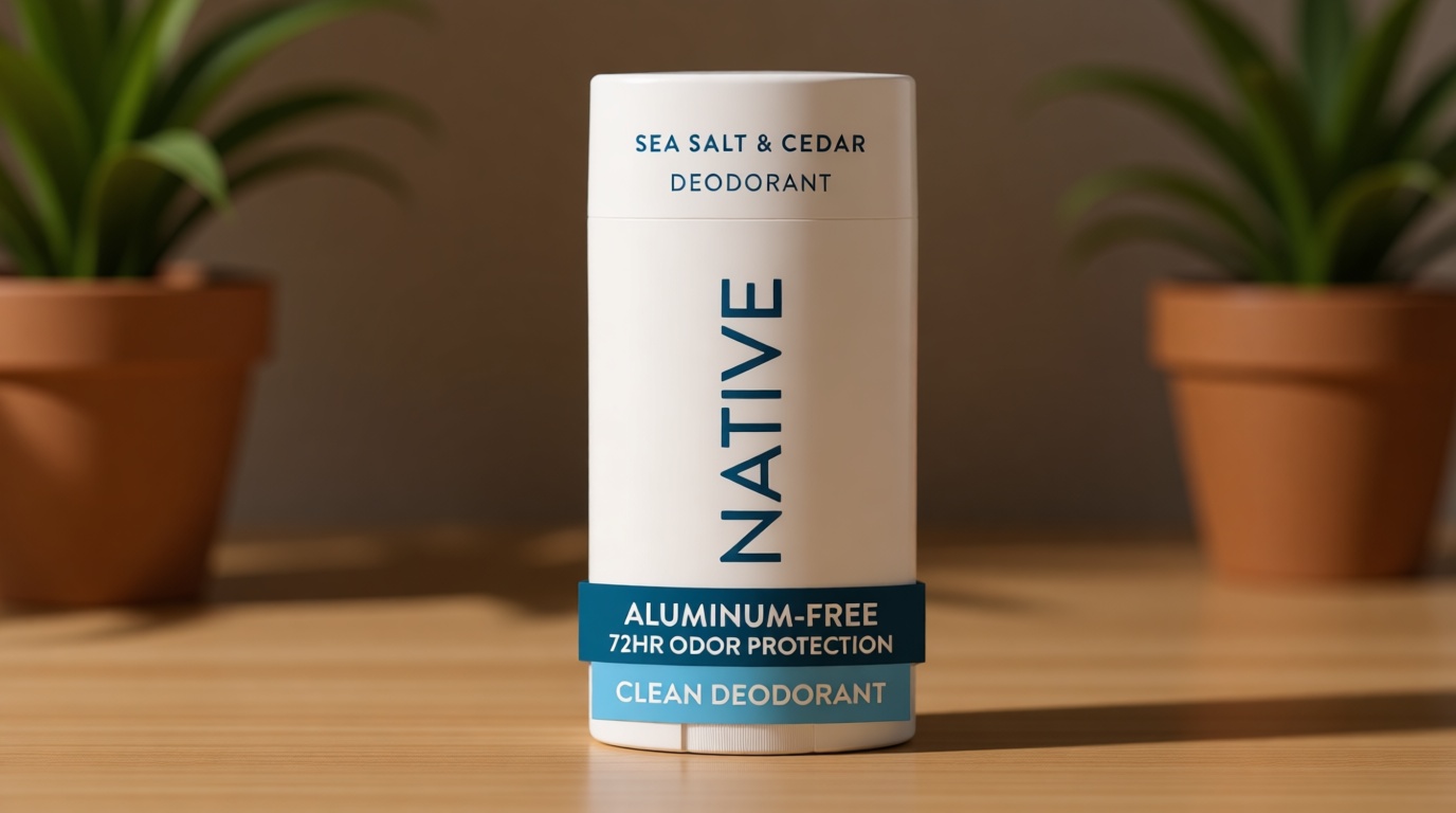 Native Deodorant Contains Naturally Derived Ingredients, 72 Hour Odor Control, Deodorant for Women and Men, Aluminum Free, Sea Salt & Cedar 2.65oz