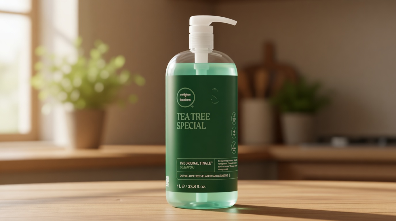 Tea Tree Special Shampoo, Deep Cleans, Refreshes Scalp, For All Hair Types, Especially Oily Hair