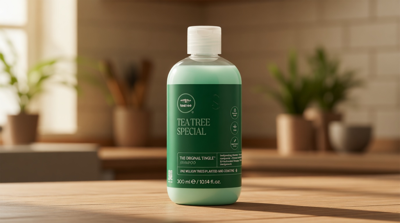 Tea Tree Special Shampoo, Deep Cleans, Refreshes Scalp, For All Hair Types, Especially Oily Hair