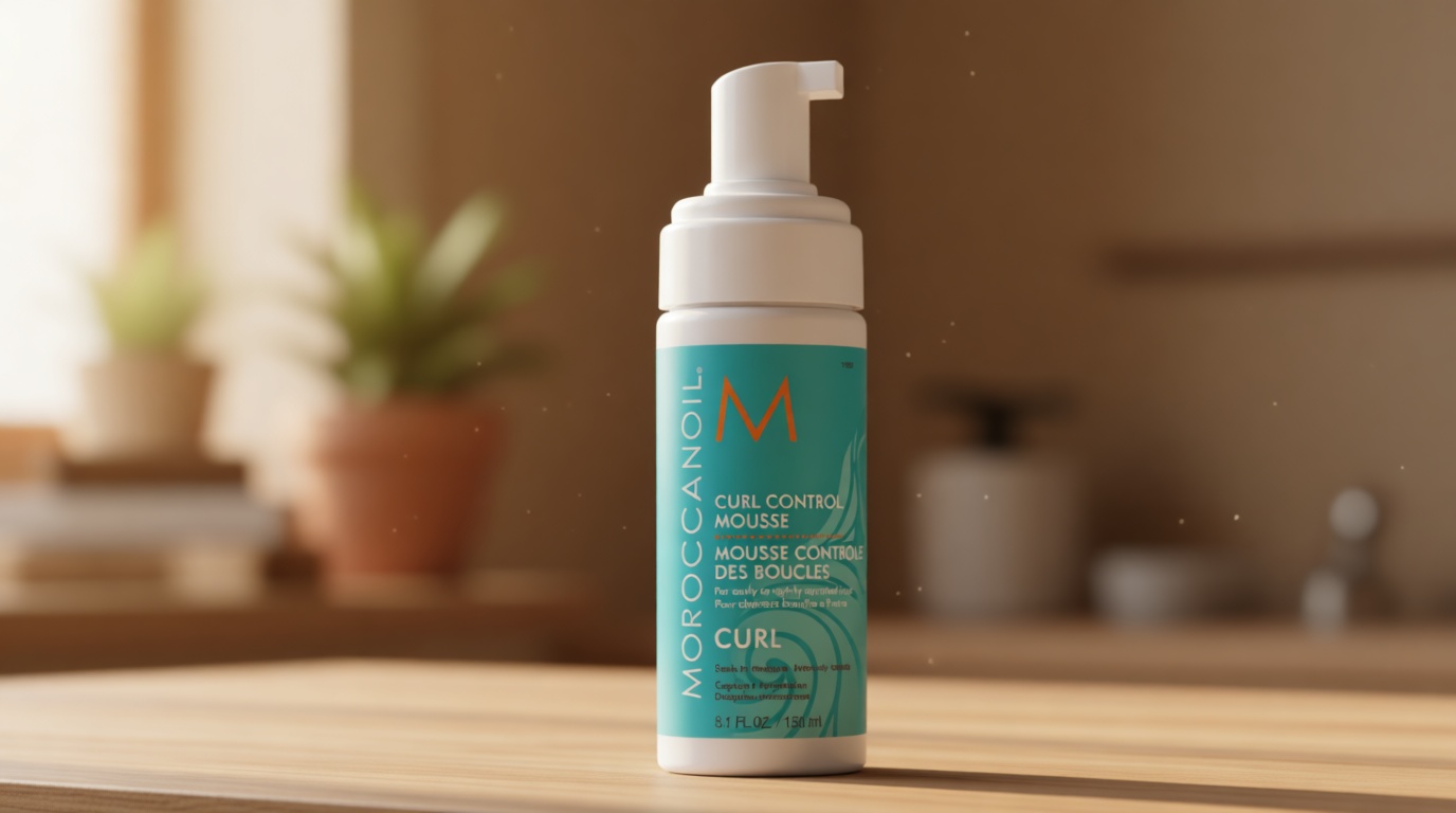 Moroccanoil Curl Control Mousse, 5.1 Fl. Oz.