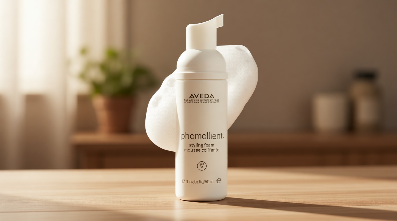 Aveda Phomollient Styling Foam Hair Mousse | Weightless Volumizing Mousse for Fine to Medium Hair GreenCircle Sustainable Energy Practices