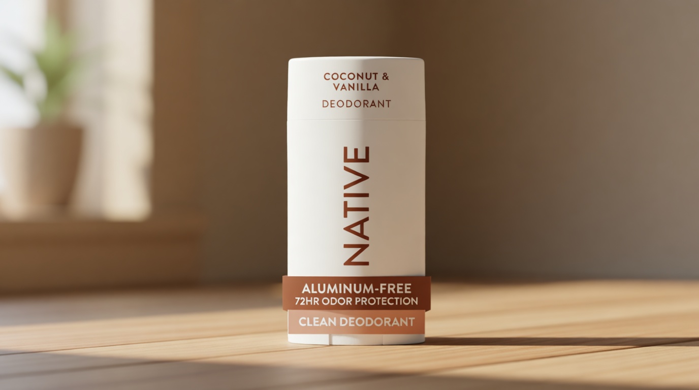 Native Deodorant Contains Naturally Derived Ingredients, 72 Hour Odor Control, Deodorant for Women and Men, Aluminum Free, Coconut & Vanilla 2.65oz