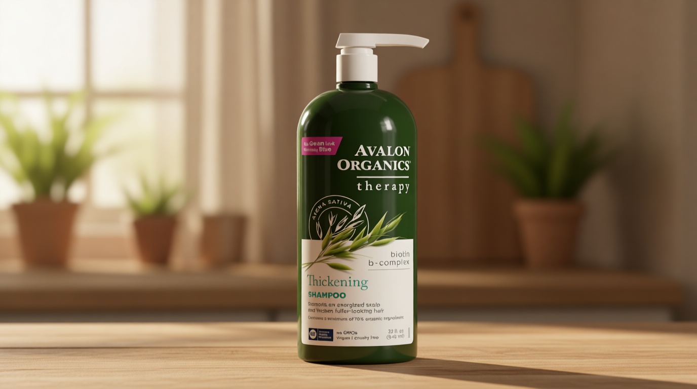 Avalon Organics Therapy Biotin B-Complex Thickening Shampoo, 32 oz EWG Verified