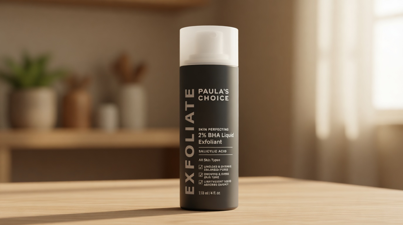 Paula's Choice SKIN PERFECTING 2% BHA Liquid Exfoliant with Salicylic Acid, Facial Polish for Pores, Wrinkles & Fine Lines, Suitable for Blackhead-Prone Skin, Fragrance-Free