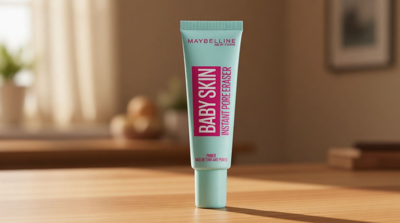 Maybelline Baby Skin Instant Pore Eraser Primer Makeup, Clear, 1 Count