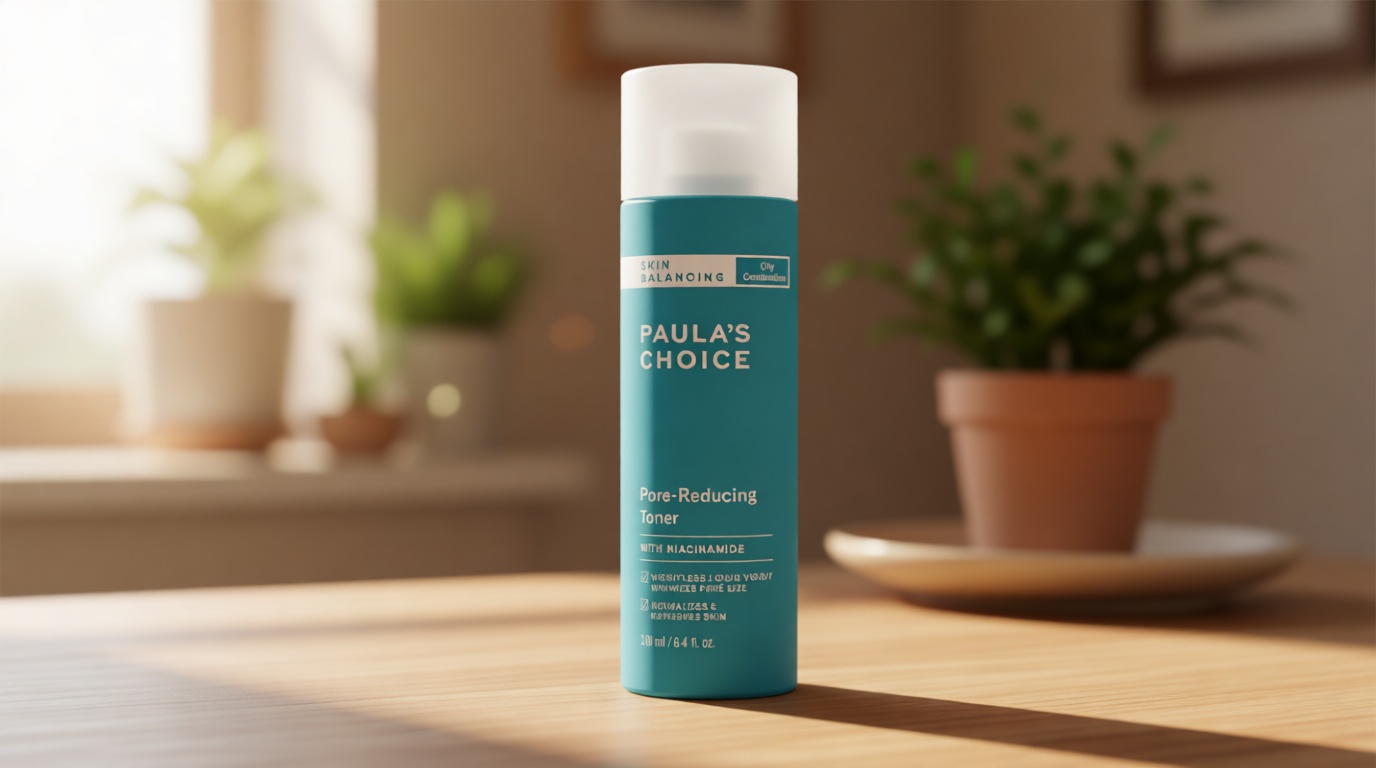 Paula's Choice SKIN BALANCING Pore-Reducing Face Toner with Niacinamide, for Oily Skin & Combination, Minimizes Large Pores, Controls Oil & Shine, Hydrates & Replenishes, Fragrance-Free