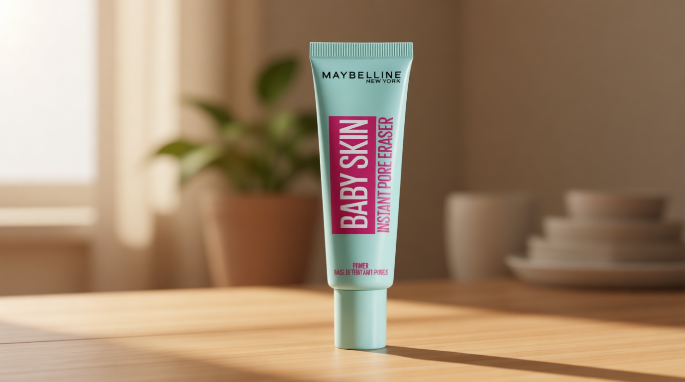 Maybelline Baby Skin Instant Pore Eraser Primer Makeup, Clear, 1 Count