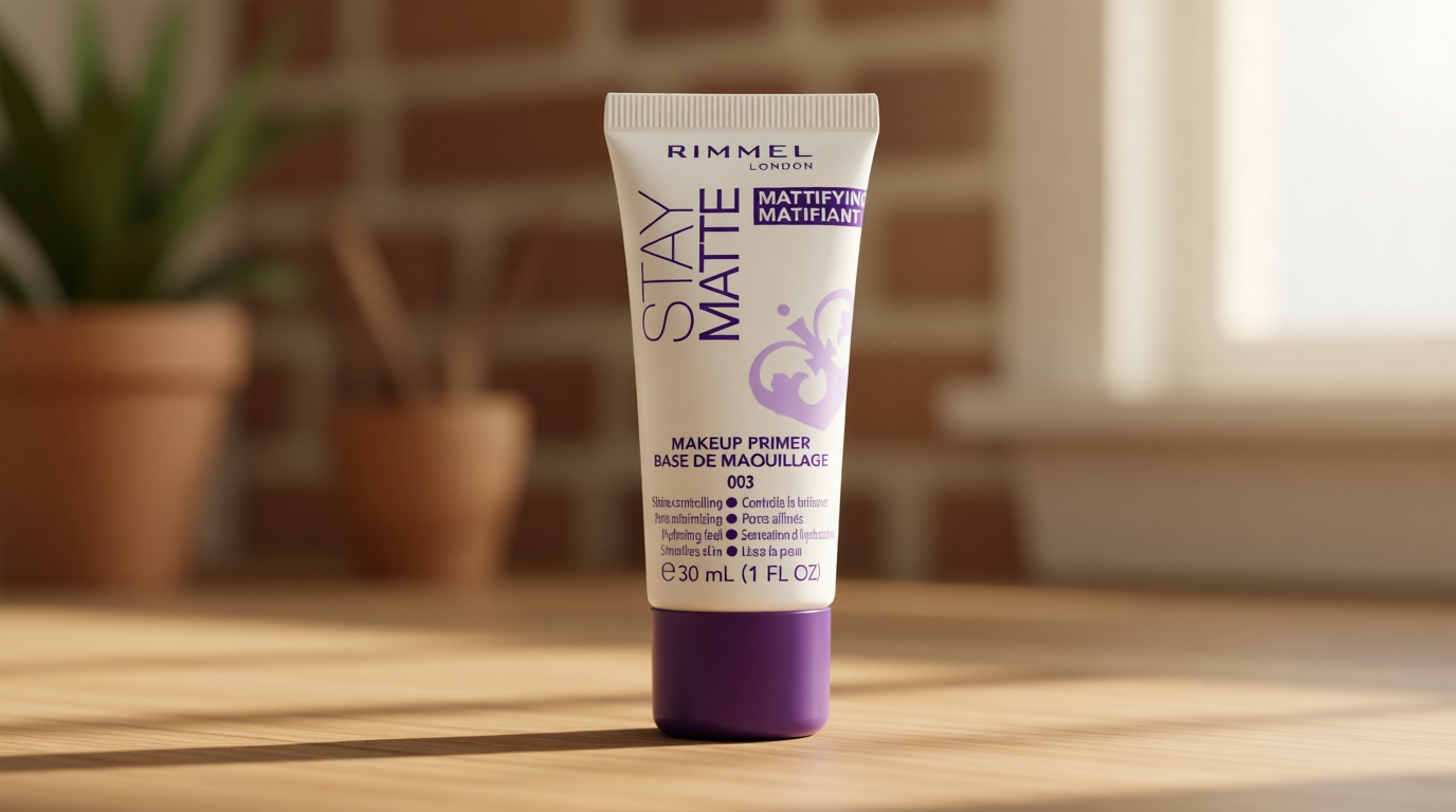 Rimmel London Stay Matte - 003 - Primer, Ultra-Lightweight, Controls Shine, Doesn’t Feel Greasy, 1oz