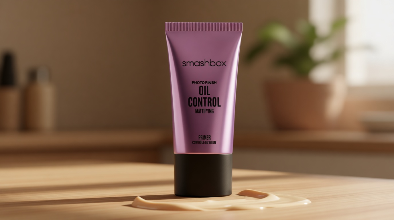 Smashbox Photo Finish Oil Control Primer | Mattifying Oil-Control Makeup Primer for 12 Hours with Salicylic Acid, Witch Hazel and Zinc to Strengthen + Hydrate Skin
