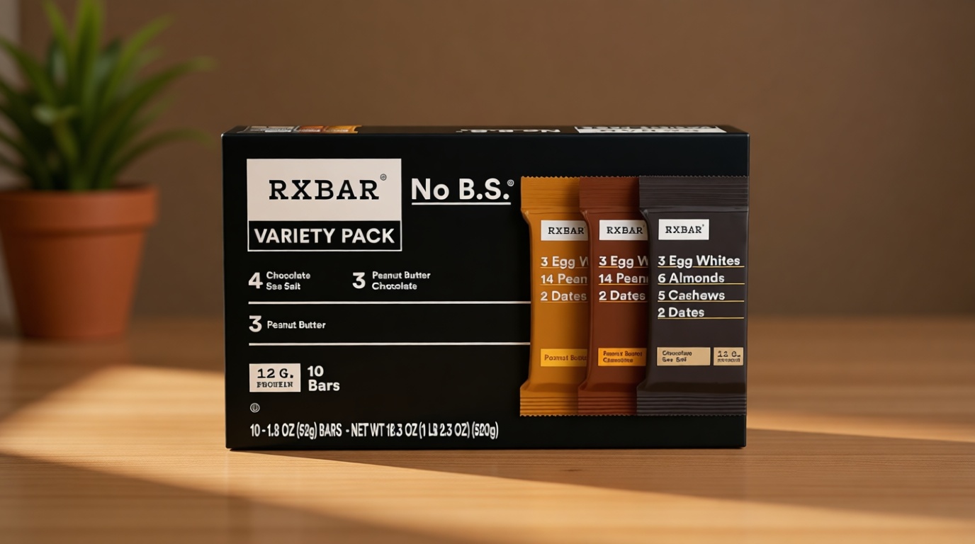 RXBAR Protein Bars, Protein Snack, Snack Bars, Variety Pack, 18.3oz Box (10 Count)