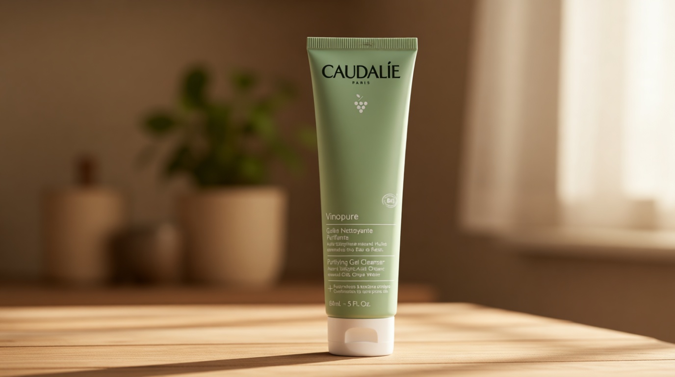 Caudalie Vinopure Salicylic Acid Cleanser, Pore Purifying Gel Cleanser - 150 mL