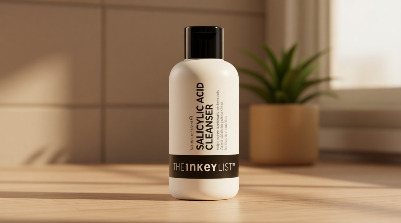 The INKEY List Salicylic Acid Cleanser - Daily Exfoliating Cleanser with 2% Salicylic Acid & Zinc PCA, Unclogs Pores, Anti Acne, Reduces Blackheads & Excess Oil for Clearer Skin