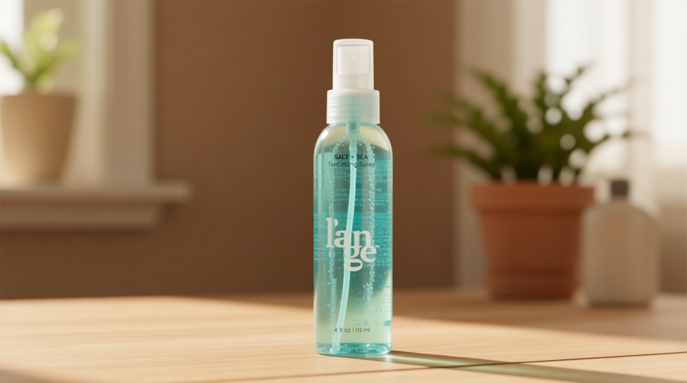 L'ANGE HAIR Sea Salt Texturizing Spray | Effortless Beachy Waves, Volume & Touchable Hold | Mineral-Infused Lightweight Texture Spray for Soft, Natural Finish | 4 oz
